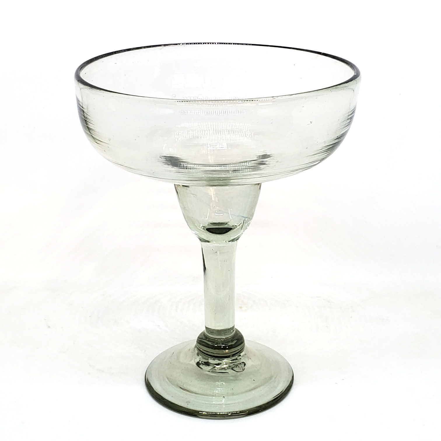 MEXICAN GLASSWARE / Clear Large 14 oz Margarita Glasses (set of 6)